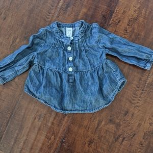Baby gap denim top